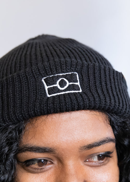 Black Narrm Flag Beanie