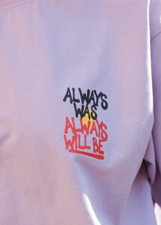 Always Was Resistance Tee - Lilac