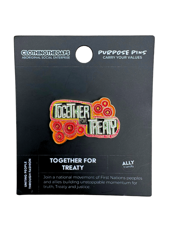 Together For Treaty Pin