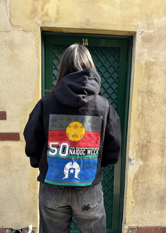 PRE-ORDER: NAIDOC 2026 - 50 Years Of Deadly Hoodie