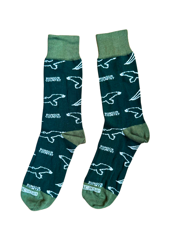 Bunjil Dreaming Dress Socks