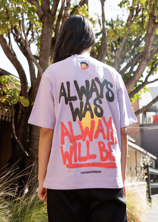 Always Was Resistance Tee - Lilac