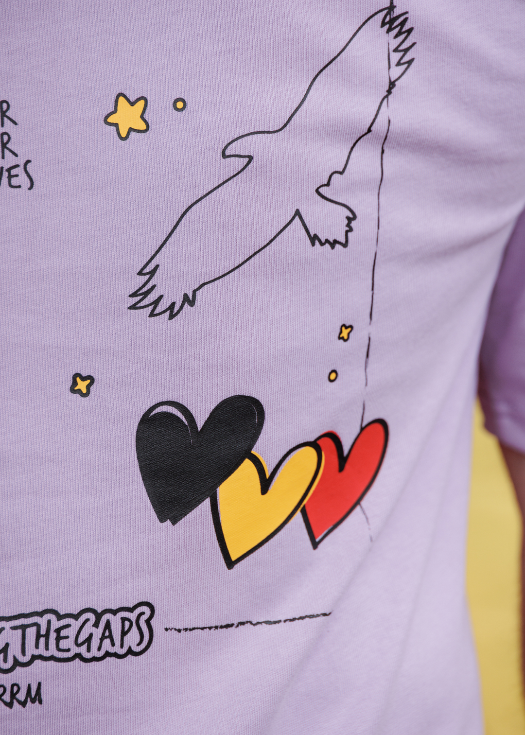 Bunjil Icon Tee - Lilac