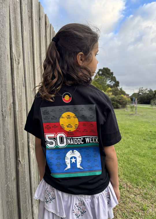 Kids NAIDOC 2026 - 50 Years Of Deadly Tee