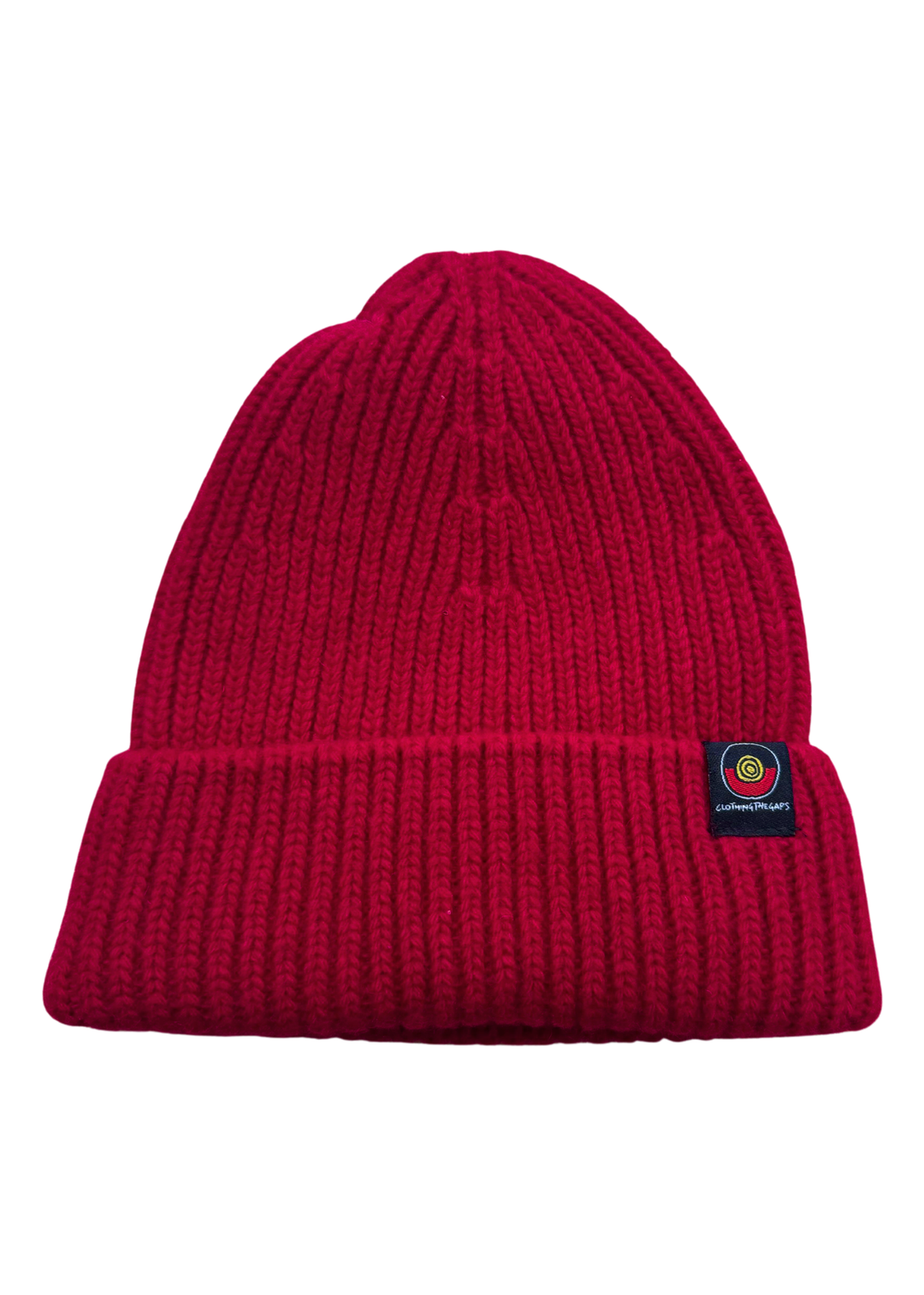 Naarm Wool Beanie - Red