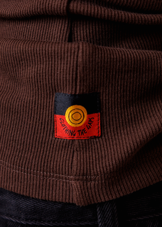 Bunjil Rib Tank - Brown