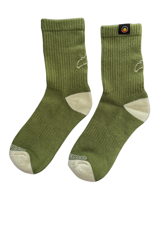 Bunjil Socks - Green