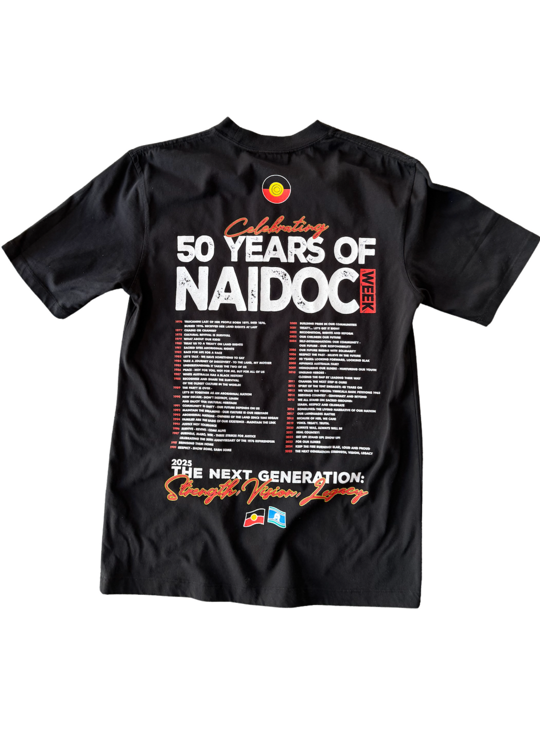 NAIDOC 2025 Clothing The Gaps tee