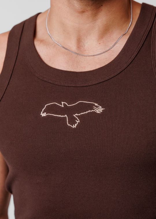 Bunjil Rib Tank - Brown