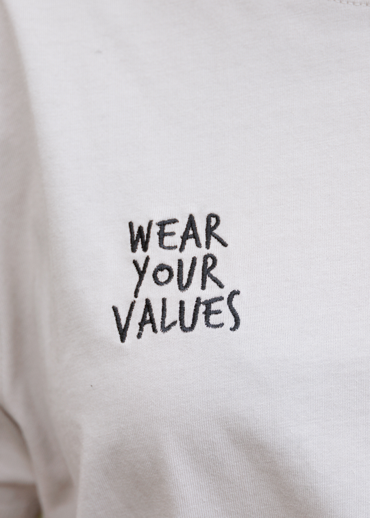 Bunjil Icon Boxy Crop Tee - Grey