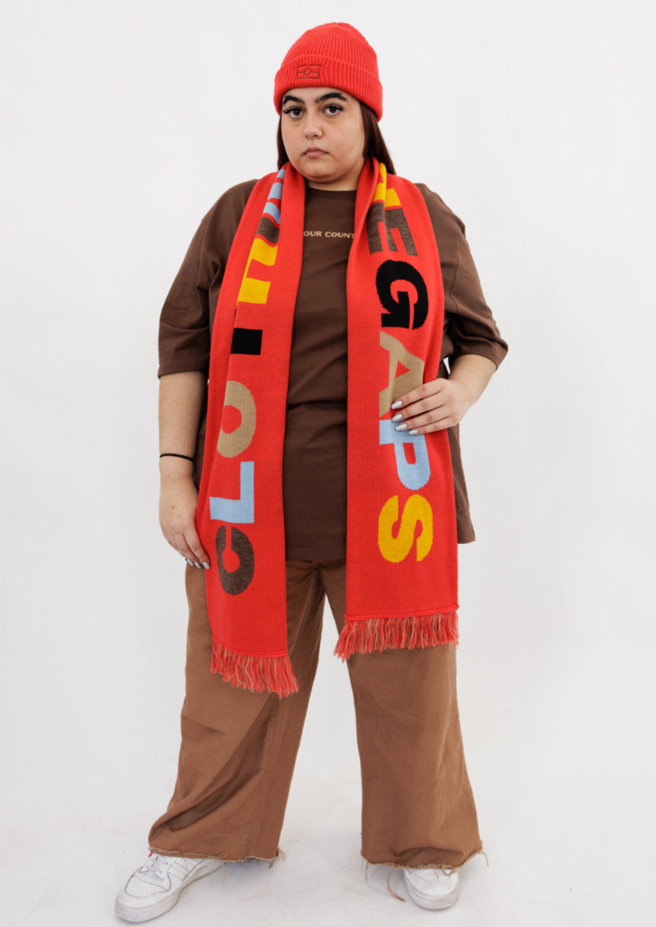 Red CTG Scarf