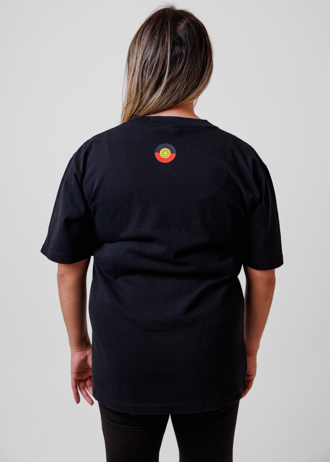 No Room For Racism Tee - Faded Black