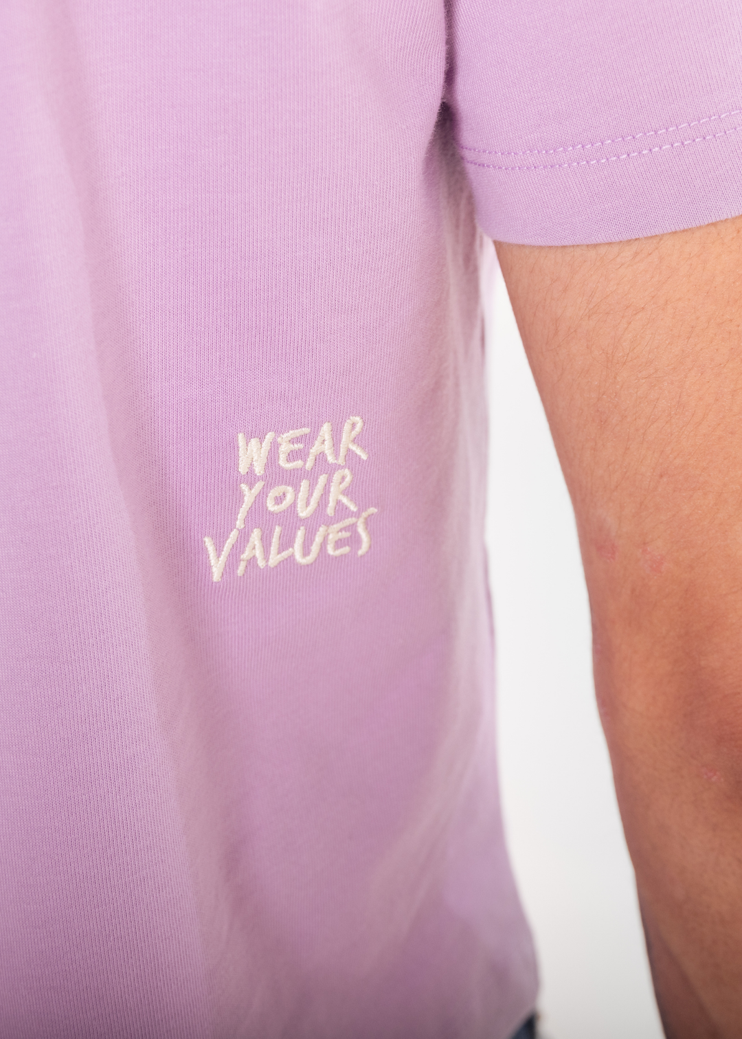Icon Boxy Lilac Tee