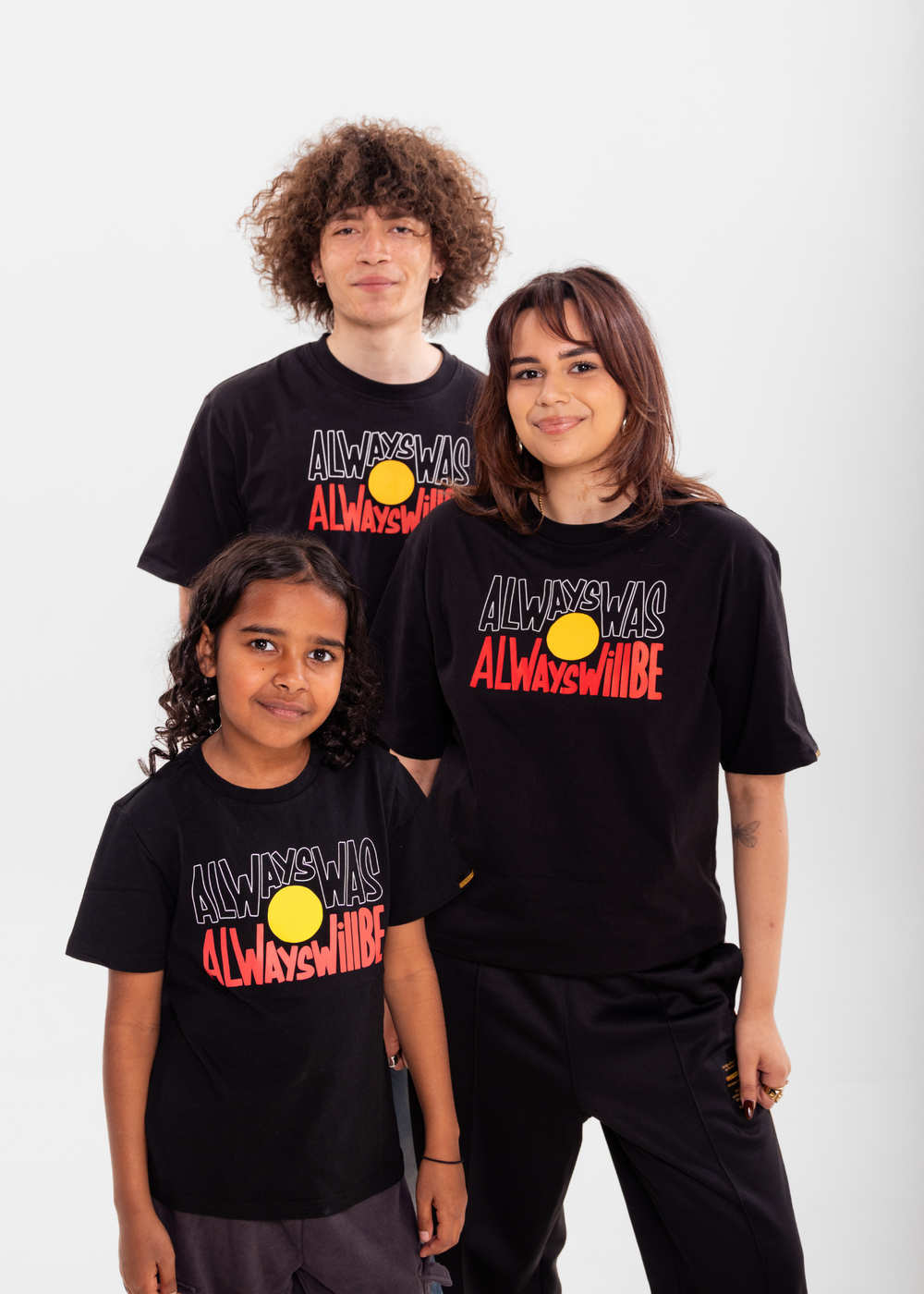 Black Short Sleeve 'Always Was, Always Will Be' Tee
