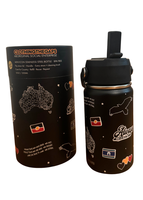 Icon Stainless Steel Mini Bottle - 340ml / 12oz