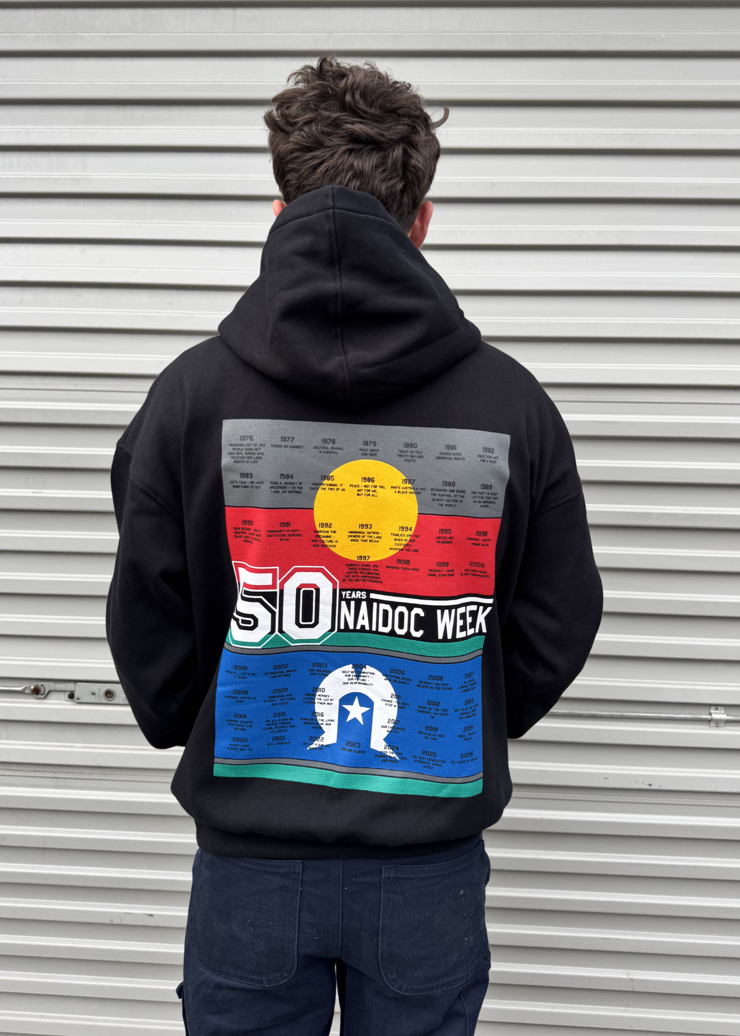 PRE-ORDER: NAIDOC 50 Years Of Deadly Hoodie