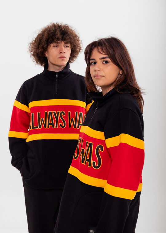 Aboriginal Jumper — Always Was Always Will Be Power Rugby Jumper — Clothing The Gaps Australian Made