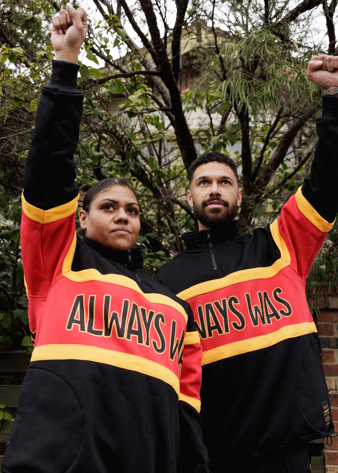 Aboriginal Jumper — Always Was Always Will Be Power Rugby Jumper — Clothing The Gaps Australian Made
