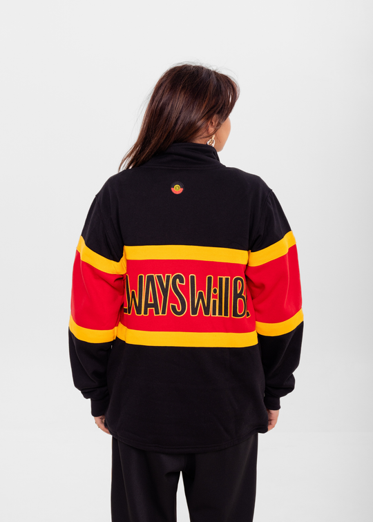 Aboriginal Jumper — Always Was Always Will Be Power Rugby Jumper — Clothing The Gaps Australian Made