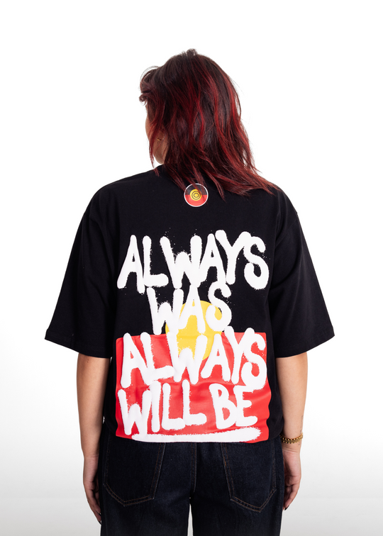 Aboriginal Tee Always Was Always Will Be Resistance Tee Clothing The Gaps Aboriginal Flag