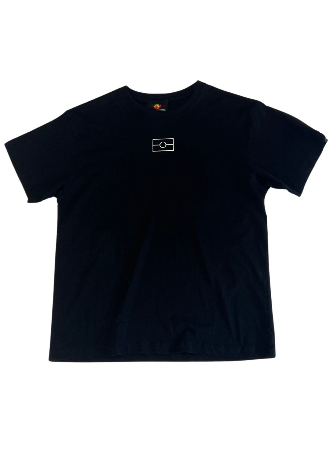 Aboriginal Tee— Black Aboriginal Flag Tee Values Embroidery Tee — Clothing The Gaps 