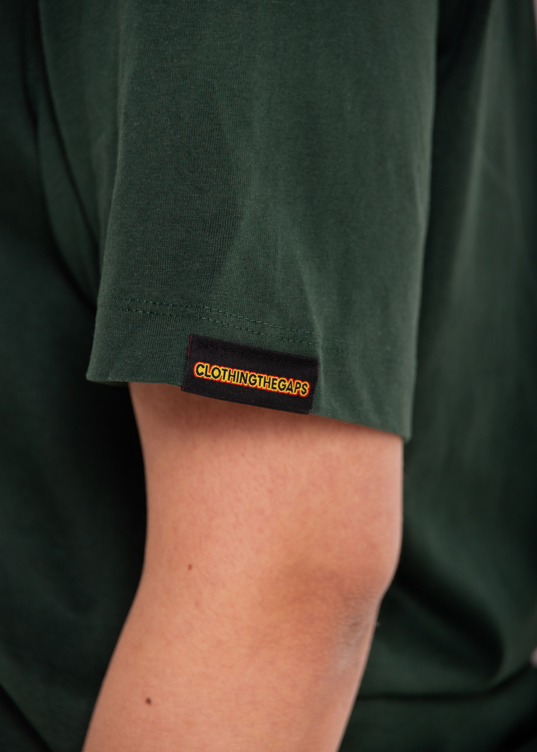 Aboriginal tee with Bunjil eagle  Clothing The Gaps label