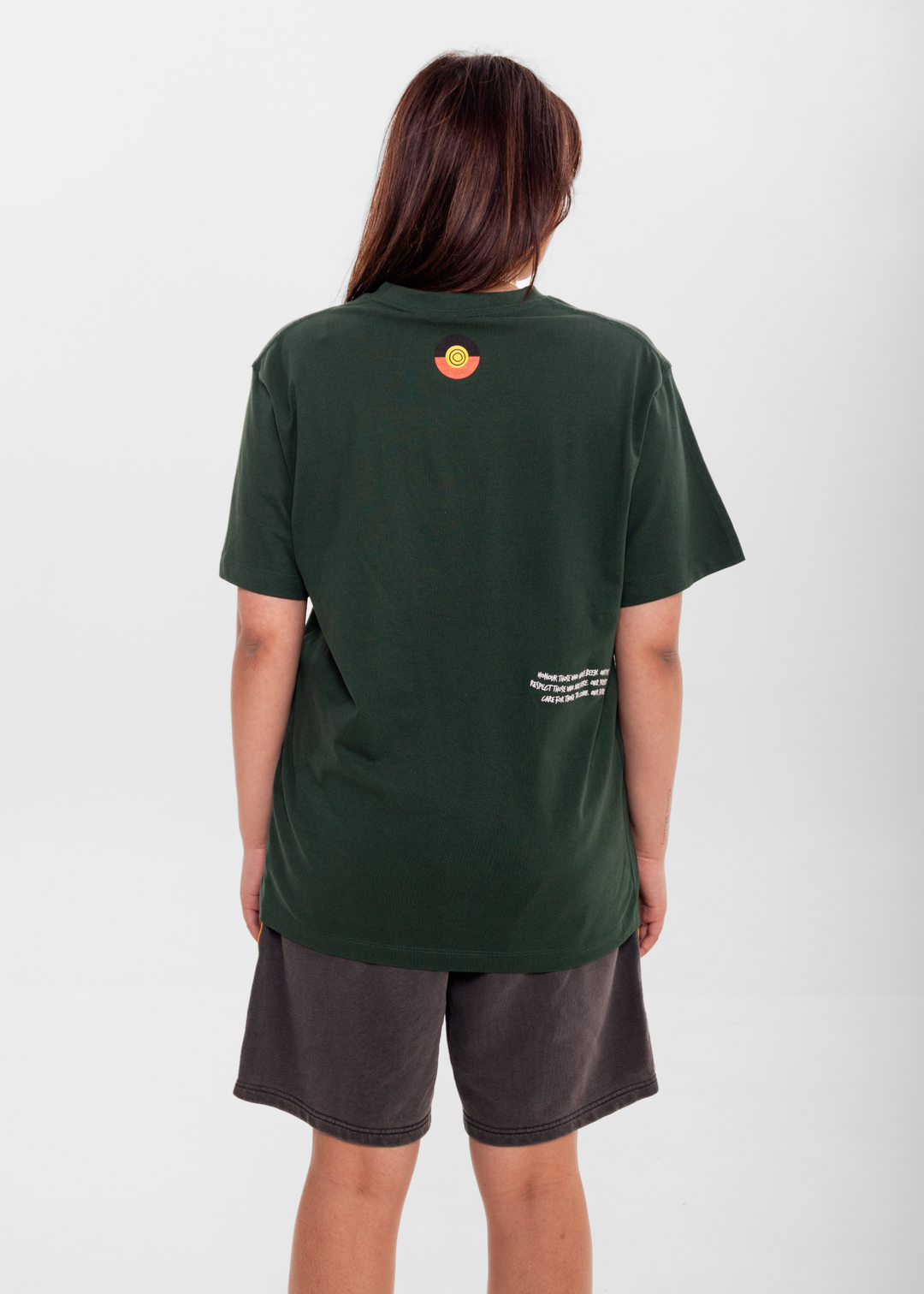 Aboriginal tee with Bunjil eagle  Clothing The Gaps 