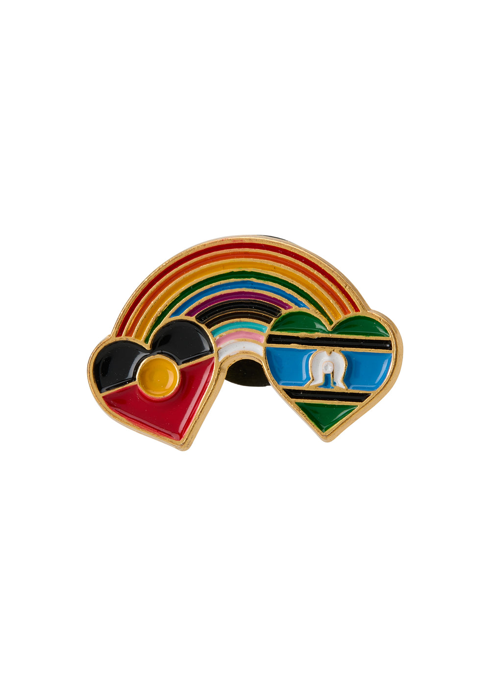 Blak Rainbow Luv Shoe Charm