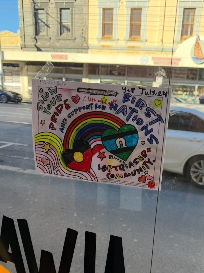 Blak Rainbow colour in