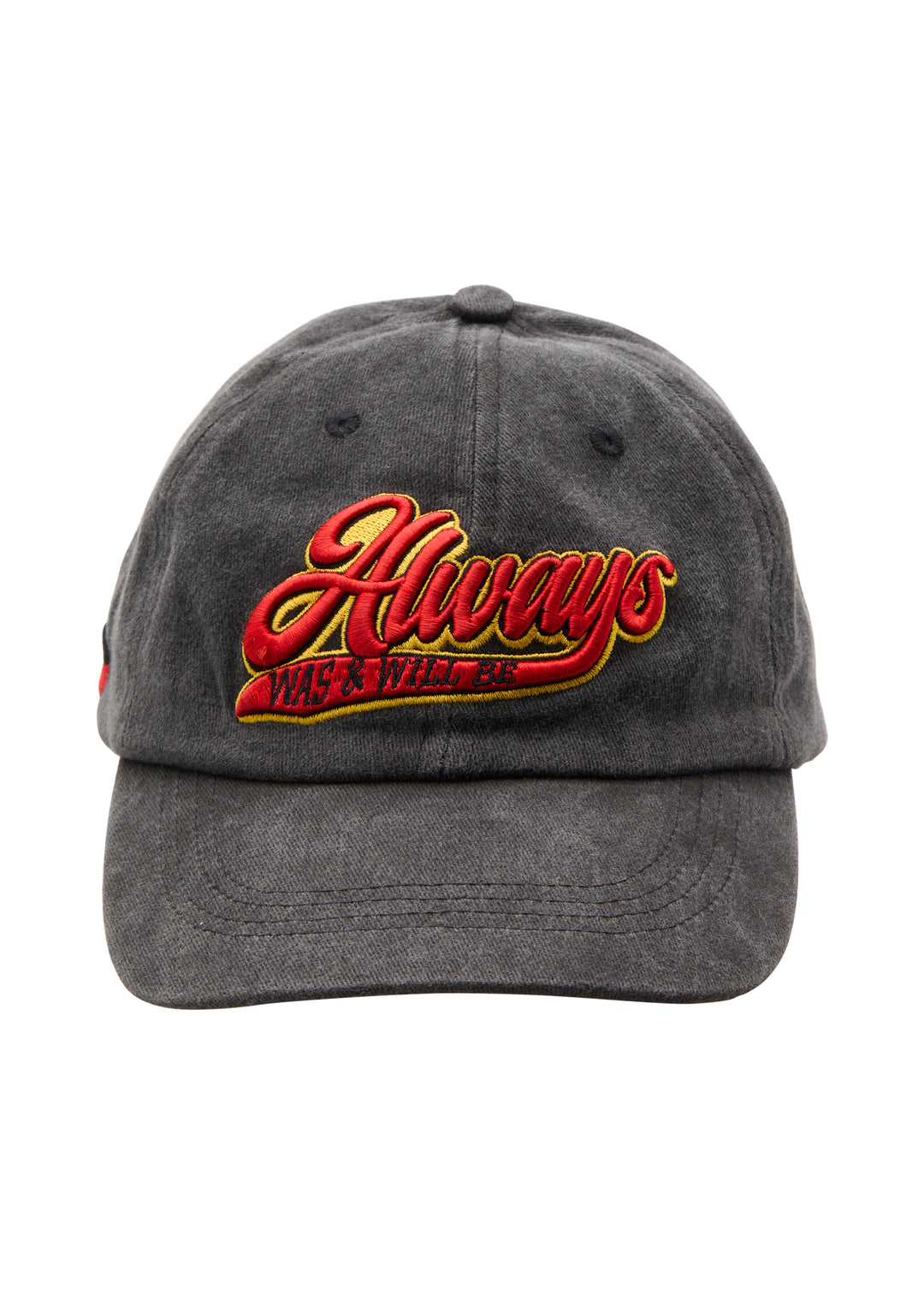 Clothing The Gaps Always Was Always Will Be Legacy Cap Faded Black — 3D Embroidery Retro Adjustable CTG Metal Clasp First Nations Social Enterprise