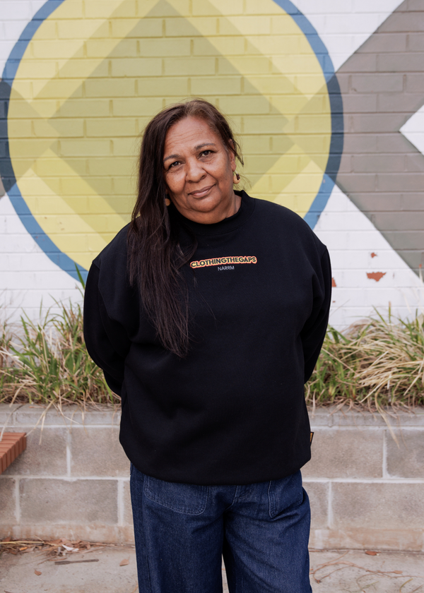 Clothing The Gaps People Crew Jumper — Narrm Embroidery Everyday Aboriginal Owned Social Enterprise
