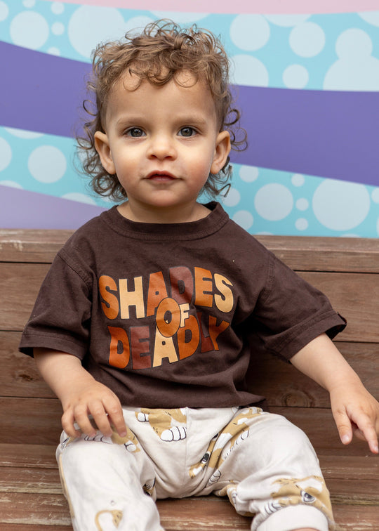 Clothing The Gaps Shades Of Deadly Tee — Mob Only First Nations Identity Culture Aboriginal Owned Social Enterprise
