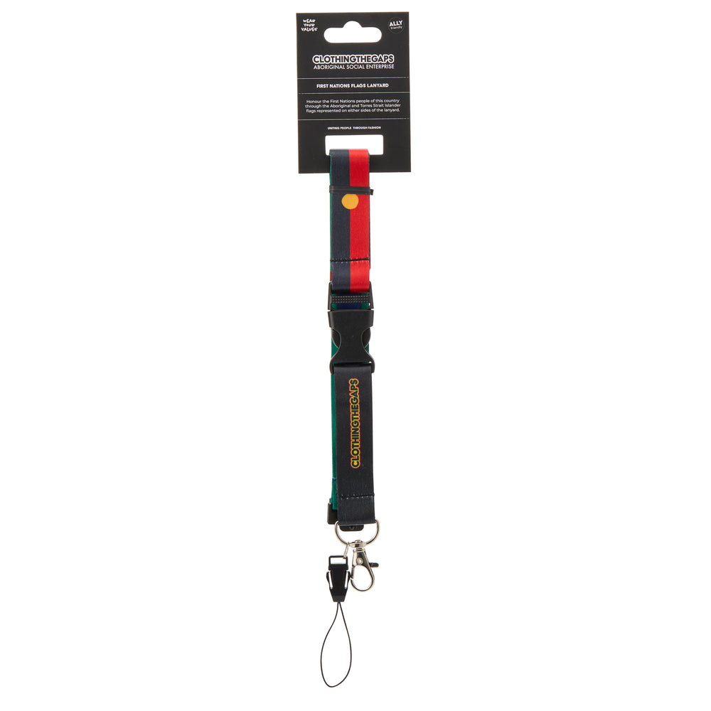 First Nations Flags Lanyard
