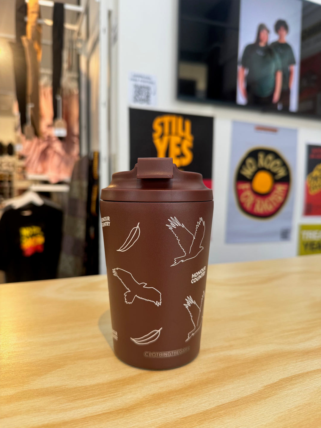 Honour Country Stainless Steel Reusable Cup 340ml / 12oz