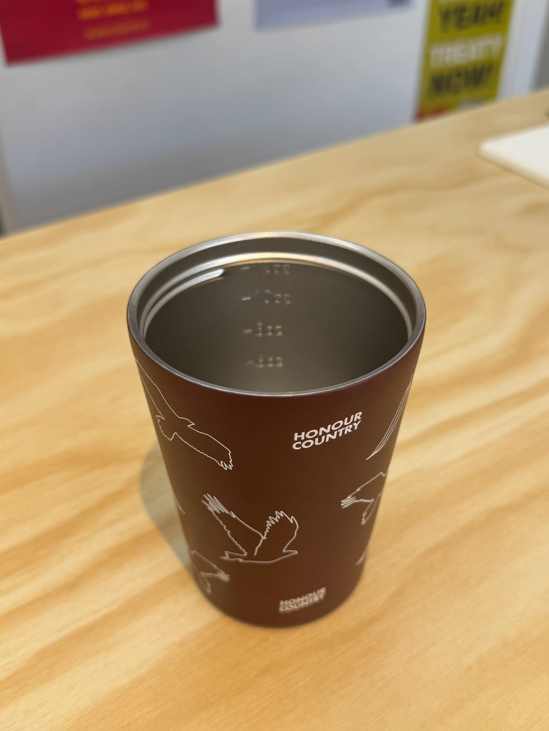 Honour Country Stainless Steel Reusable Cup 340ml / 12oz