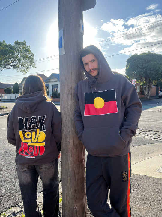 Blak Loud and Proud CLothing The Gaps hoodie
