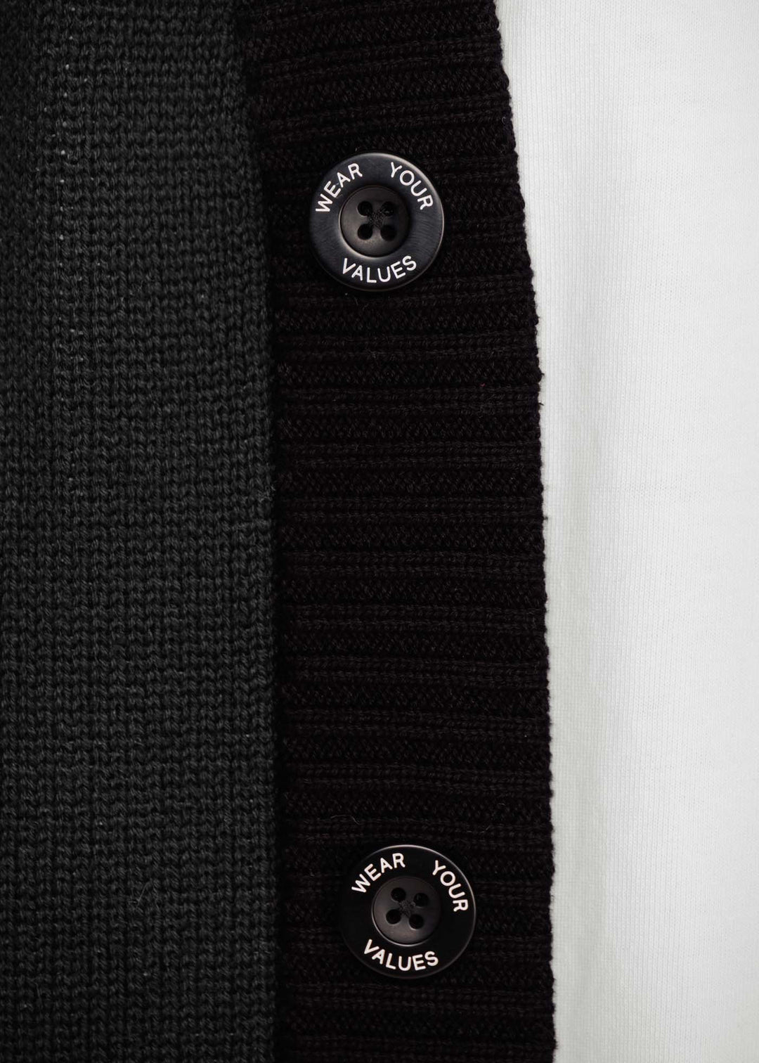 Aboriginal Cardigan Jumper Black  Always Was Always Will Be Icon Clothing The Gaps