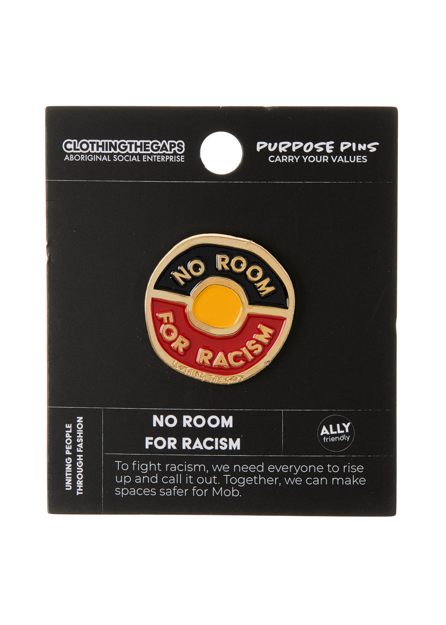 No Room For Racism | Anti-Racism Tees, Pins & Stickers | Clothing The Gaps