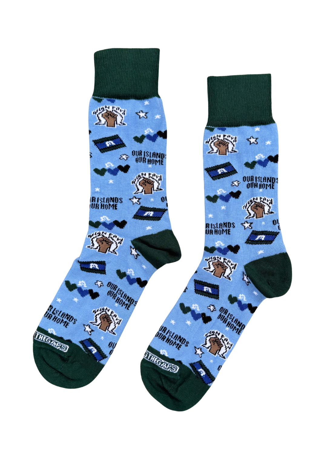 Our Island Our Home dress socks Clothing The Gaps  Torres Strait Islands