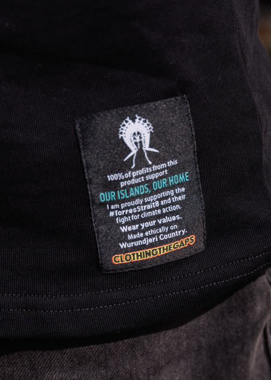 Our Islands Our Home. Torres Strait Islands T-shirt. Island Power Tee. Clothing The Gaps. Aboriginal Clothing.