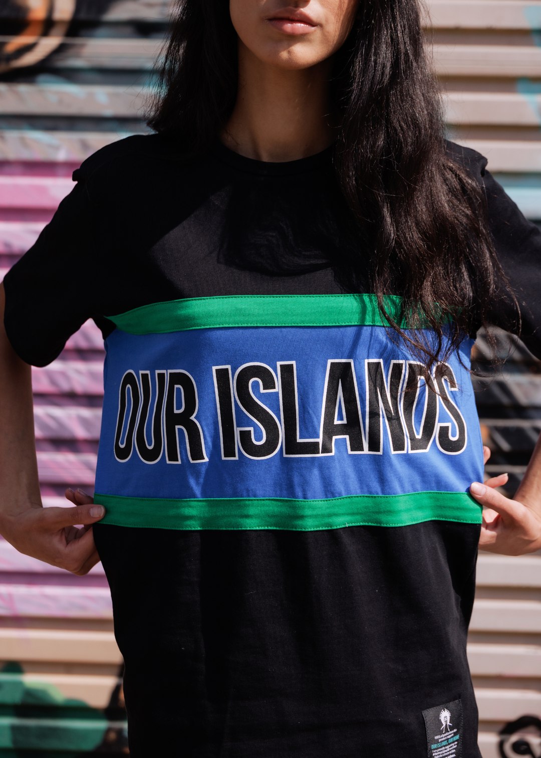 Our Islands Our Home. Torres Strait Islands T-shirt. Island Power Tee. Clothing The Gaps. Aboriginal Clothing.