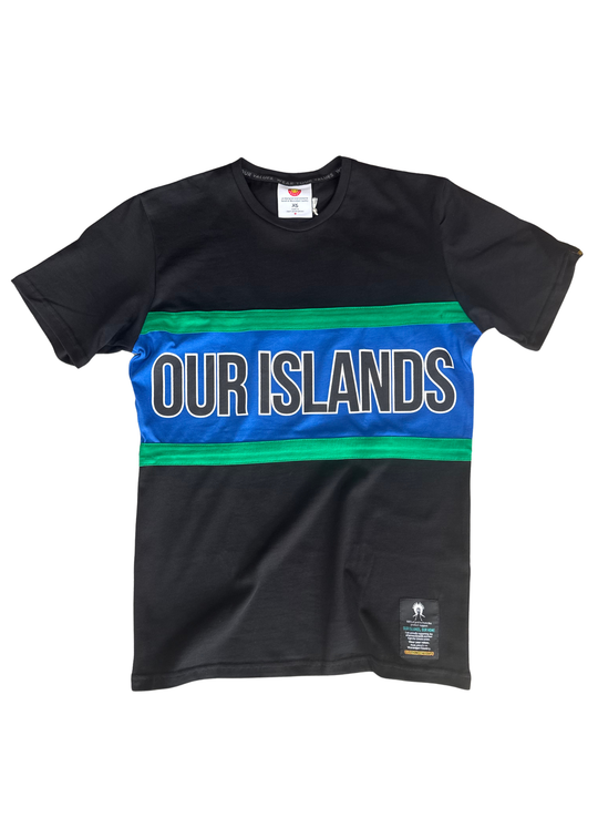 Our Islands Our Home. Torres Strait Islands T-shirt. Island Power Tee. Clothing The Gaps. Aboriginal Clothing.