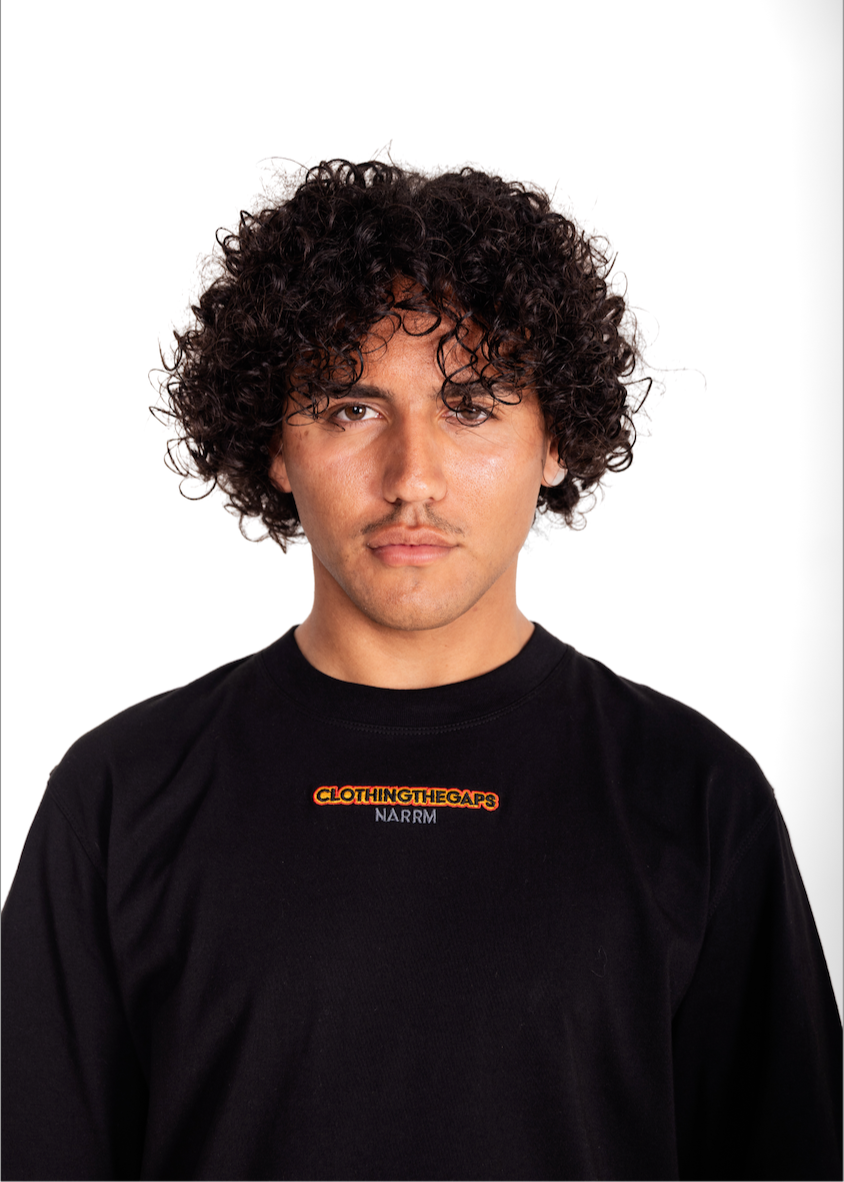 People Black tee