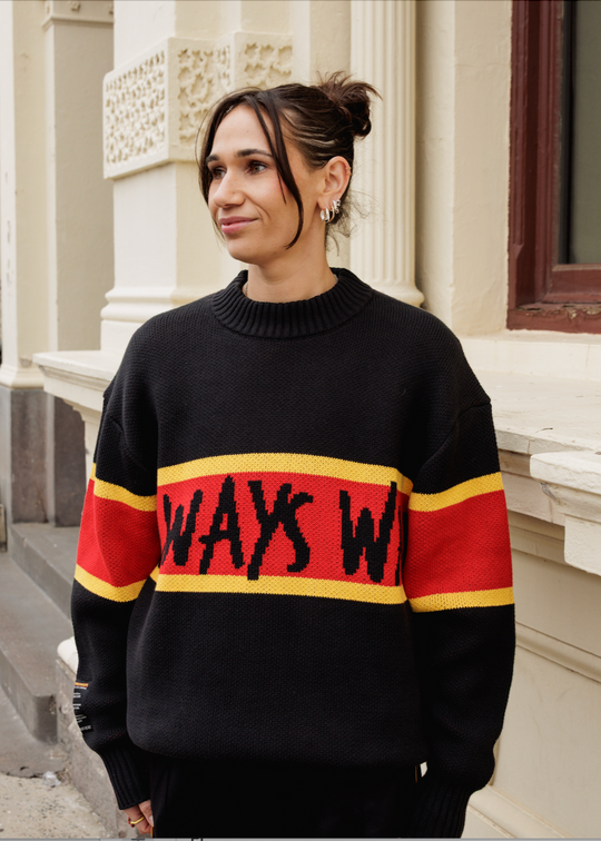 Power Knit Jumper  Always Was Always Will BE