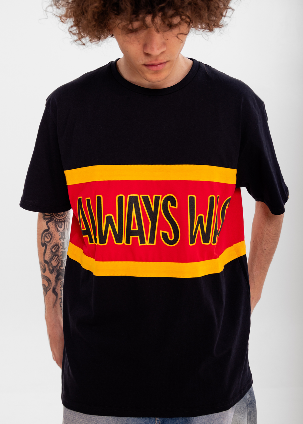Australian Made Power Aboriginal tee with Always Was Always Will Be print Clothing The Gaps 