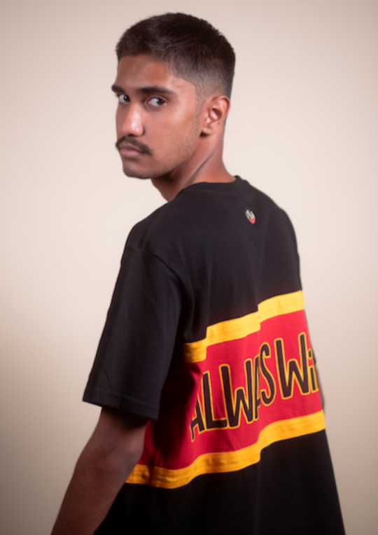 Australian Made Power Aboriginal tee with Always Was Always Will Be print Clothing The Gaps 