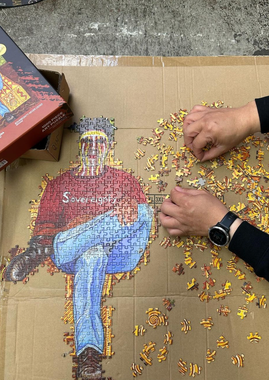 1000 PIECE Sovereignty Never Ceded Puzzle