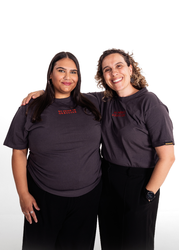 No Pride in Genocide tee Clothing The Gaps