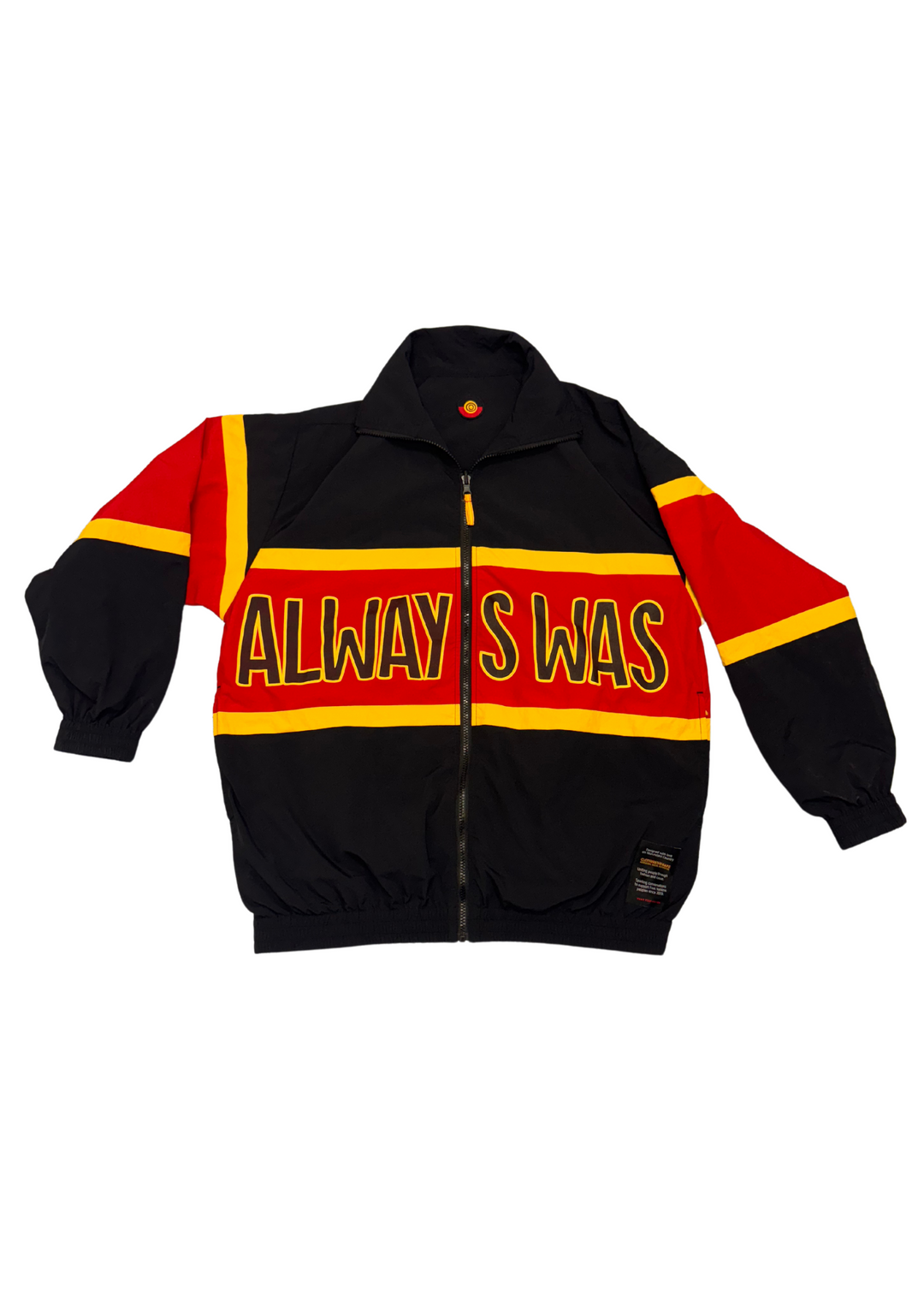  Aboriginal Spray Jacket with Always Was Always Will Be print — Clothing The Gaps
