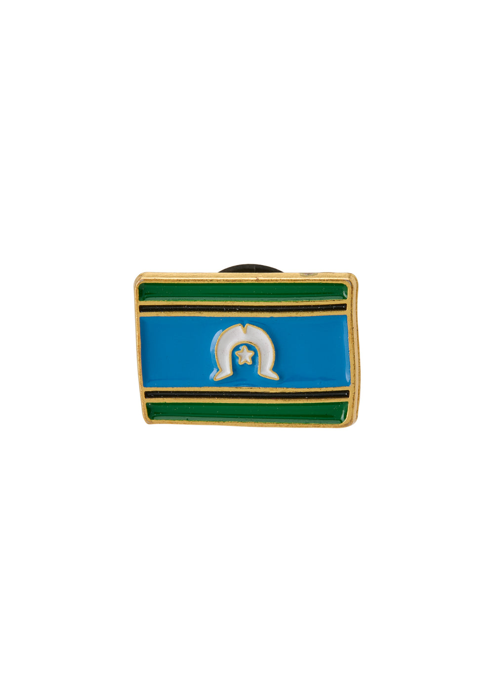 Torres Strait Islander Flag Shoe Charm